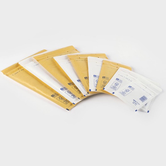 Bolsa 270x360 tira silicona kraft air kraft inspección postal