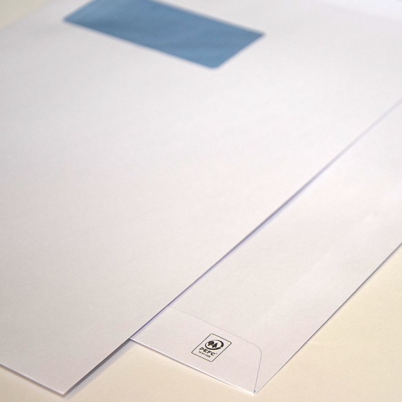 Bolsa 229x324 ARPON tira silicona blanco 100 gms ventana izquierda 50x110 pos v. 109-224