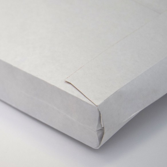 Bolsa 260x330 Double Kraft tira silicona doble kraft blanco 100 gms fuelle 30 mm