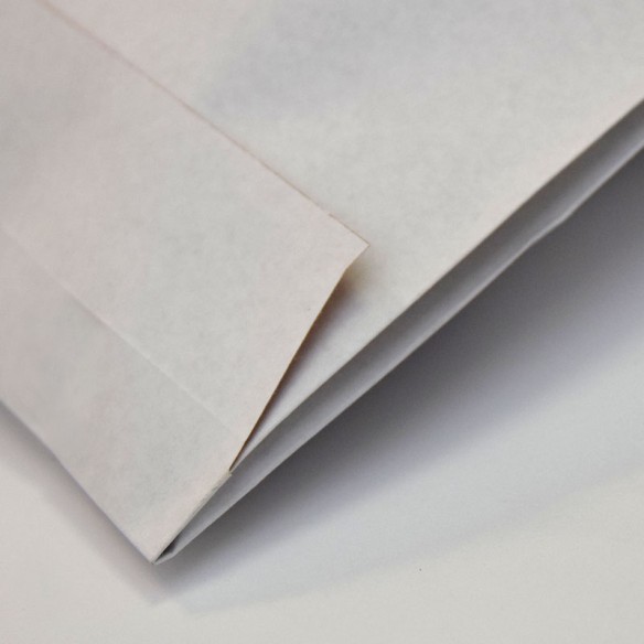 Bolsa 260x330 Double Kraft tira silicona doble kraft blanco 100 gms fuelle 30 mm
