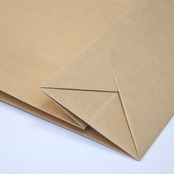 Bolsa 229x324 tira silicona kraft armado 130 gms fuelle 30 mm