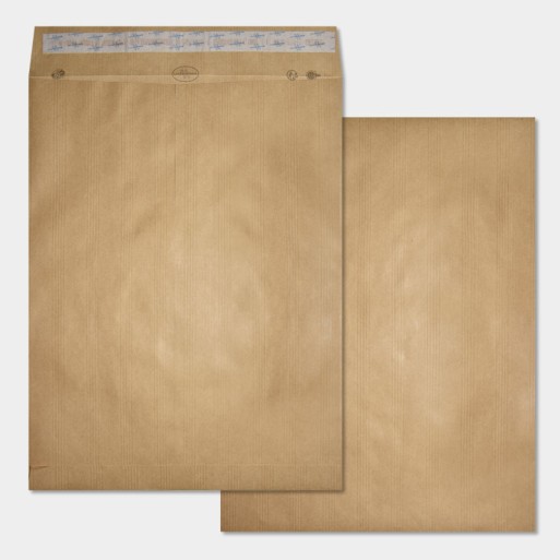 Bolsa 280x365 tira silicona kraft 120 gms