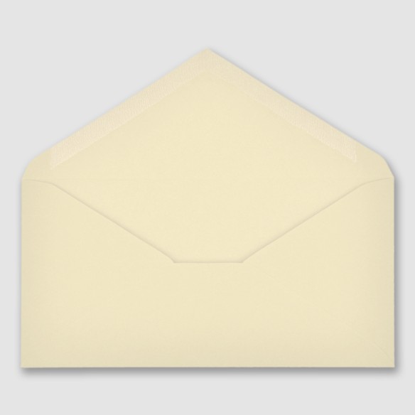 Sobre 115x225 Gama EVENTOS engomado crema 120 gms