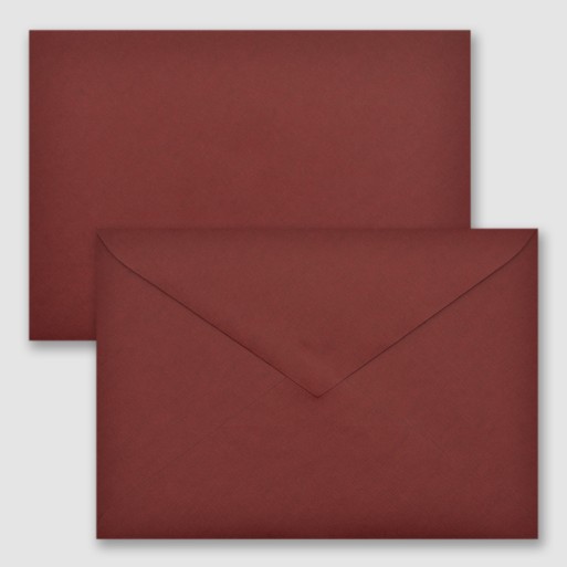 Sobre 162x229 Gama EVENTOS engomado burdeos premium 125 gms