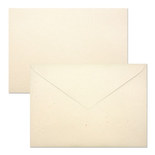 Sobre 162x229 Gama EVENTOS engomado natural crema premium 140 gms