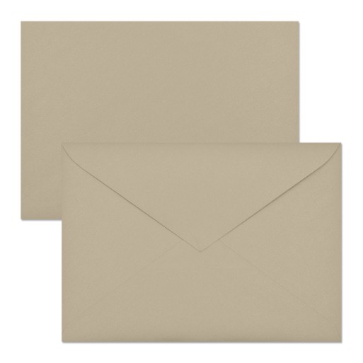 Sobre 162x229 Gama EVENTOS engomado gris topo premium 120 gms