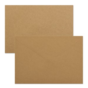 Sobre 162x229 Gama EVENTOS engomado kraft natural 125 gms 2