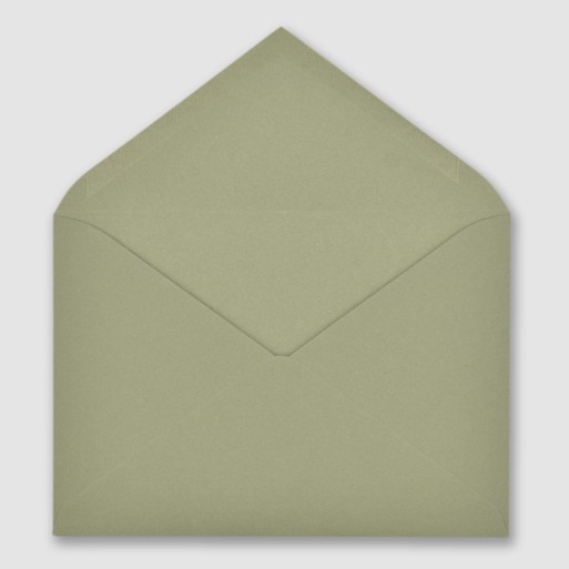 Sobre 162x229 Gama EVENTOS engomado verde grisaceo premium 120 gms
