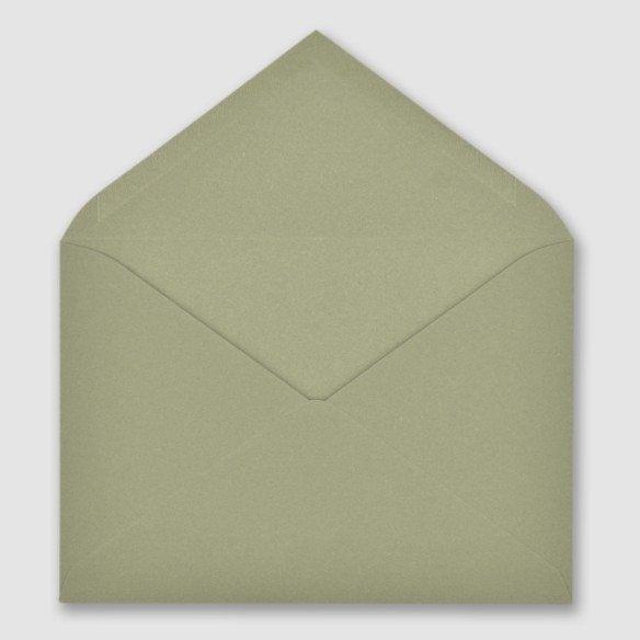 Sobre 162x229 Gama EVENTOS engomado verde grisaceo premium 120 gms Sobre 162x229 Gama EVENTOS engomado verde grisaceo premium 120 gms