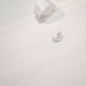 Sobre 110x220 Gama Verjurado tira silicona verjurado blanco 120 gms 2