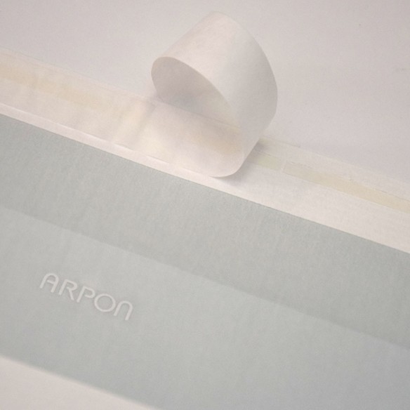 Sobre 115x225 Gama Verjurado tira silicona blanco neutro ventana derecha 45x100 pos v. 20-20