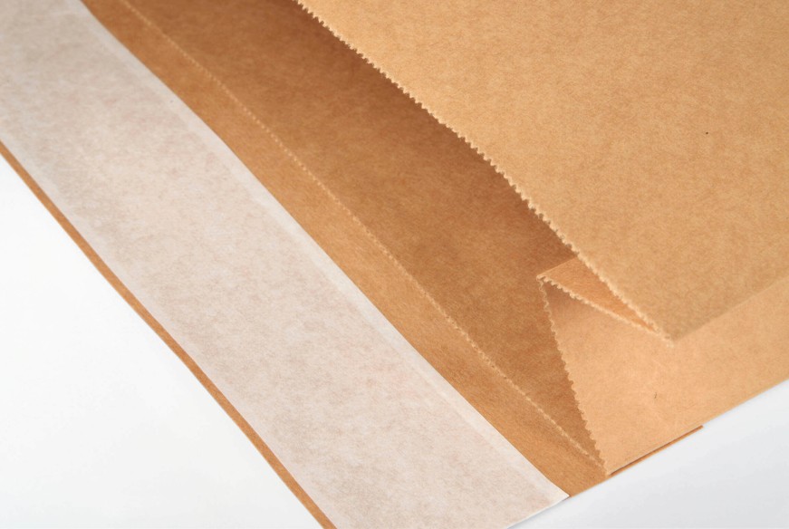 Bolsa 360x560  Solapa 50 mm Embaflex tira silicona kraft 100 gms fuelle 100 mm