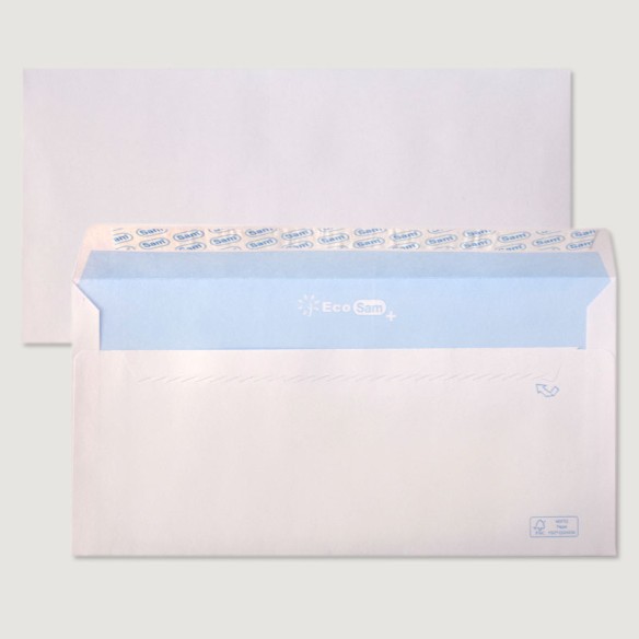 Sobre 110x220 ECO tira silicona blanco 105 gms Sobre 110x220 ECO tira silicona blanco 105 gms