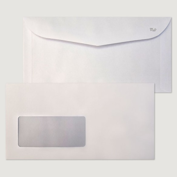 Sobre 115x225 engomado blanco 80 gms ventana izquierda 45x100 pos v. 105-20  solapas de pegue laterales ex Sobre 115x225 engomado blanco 80 gms ventana izquierda 45x100 pos v. 105-20  solapas de pegue laterales ex