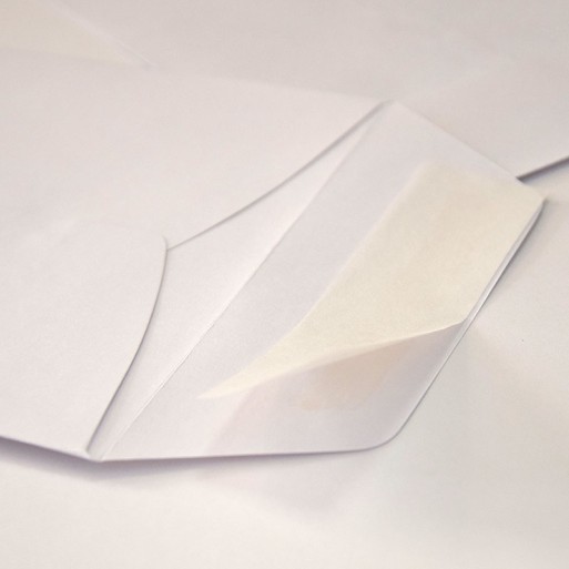 Bolsa 145x355 tira silicona blanco 90 gms