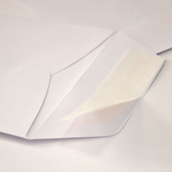 Bolsa 145x355 tira silicona blanco 90 gms