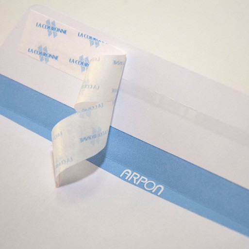 Bolsa 184x261 ARPON tira silicona blanco 100 gms inspección postal