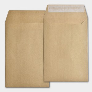 Bolsa 250x310 tira silicona kraft 90 gms