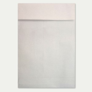 Bolsa 260x330 Double Kraft tira silicona doble kraft blanco 100 gms fuelle 30 mm