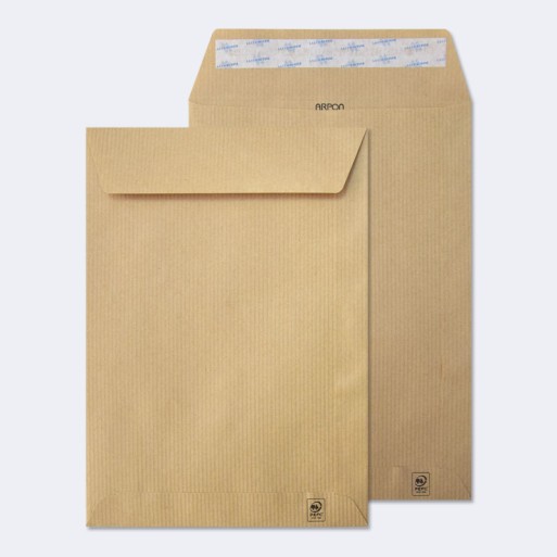 Bolsa 229x324 tira silicona kraft 120 gms 