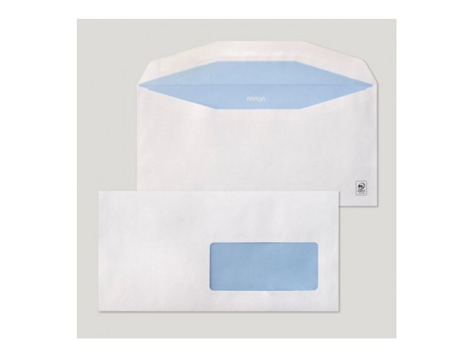 Sobre 115x225 ARPON engomado blanco 90 gms ventana derecha digital 45x100 pos v. 20-20  