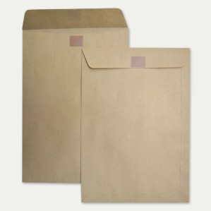 Bolsa 184x261 cierre multiusos  correo interno kraft 90 gms