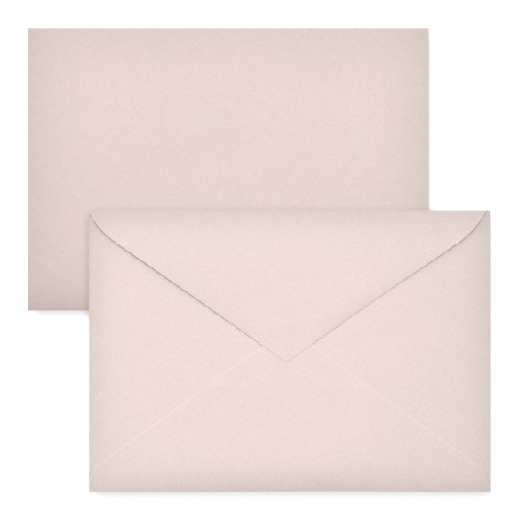 Sobre 162x229 Gama EVENTOS engomado nude premium 140 gms 