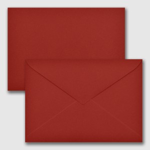 Sobre 162x229 Gama EVENTOS engomado rojo premium 140 gms