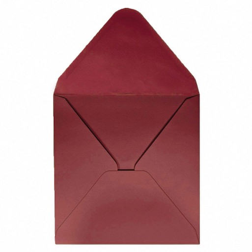 Sobre 170x170 Gama EVENTOS engomado burdeos premium 125 gms 