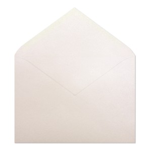 Sobre 162x229 Gama EVENTOS engomado blanco nacarado 125 gms 