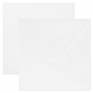 Sobre 170x170 Gama EVENTOS engomado blanco registro 120 gms 