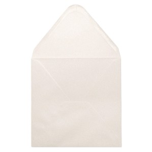 Sobre 170x170 Gama EVENTOS engomado blanco nacarado 125 gms  2