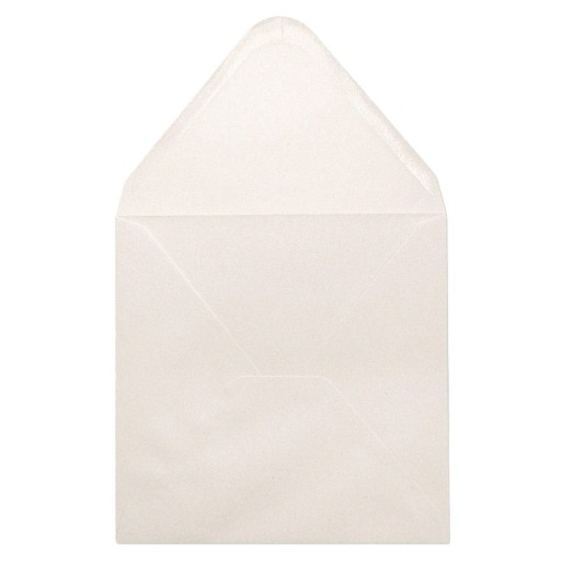 Sobre 170x170 Gama EVENTOS engomado blanco nacarado 125 gms 