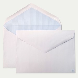 Sobre 260x360 engomado blanco 100 gms 