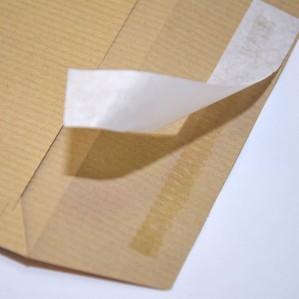 Bolsa 132x187 tira silicona kraft 85 gms  2