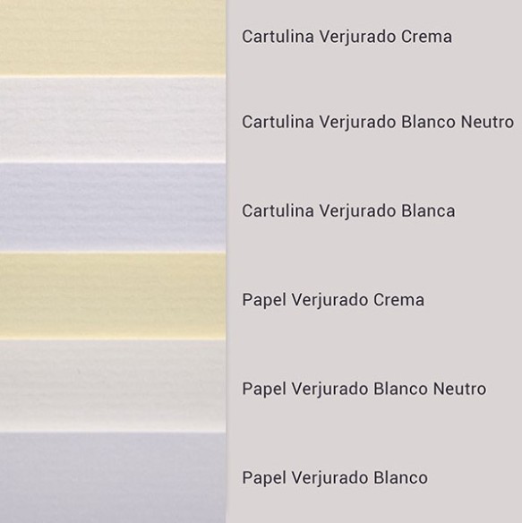 Cartulina  Crema 33x48 FSC verjurada 300 gms 